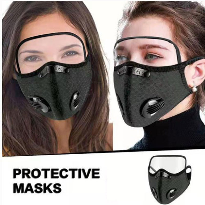Dust Mask Construction - Mascherina da ciclismo, sportiva, lavabile e