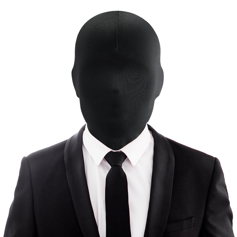 Silicone Mask Bracket - Maschera copricapo nera pura traspirante, oggetti