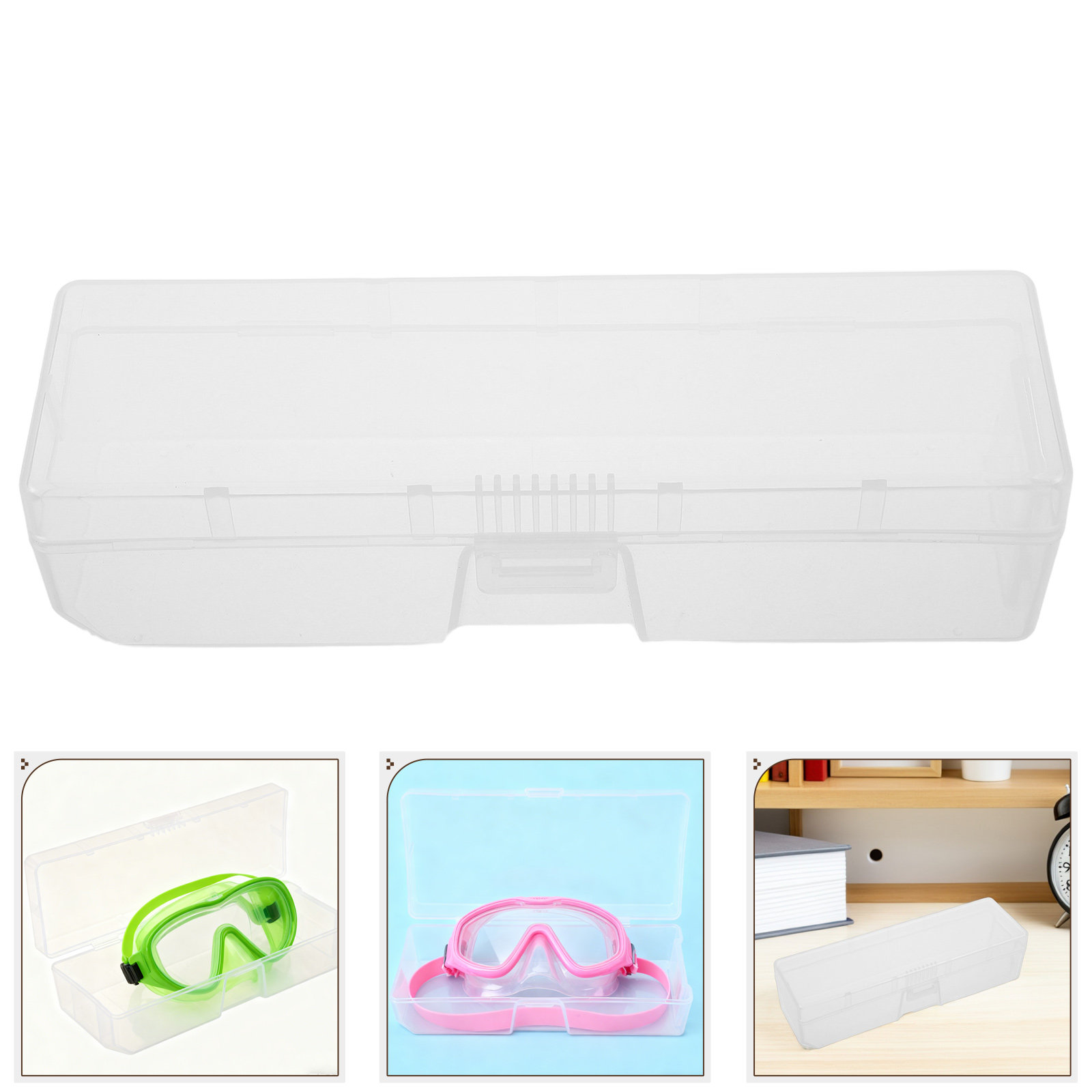 Mask Case Hard Shell - Custodia per maschera da snorkeling, custodia
