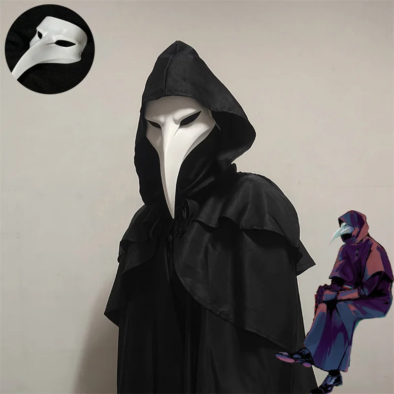 Disposable Surgical Mask - Maschera Cosplay SCP-049-J The Plague Fellow